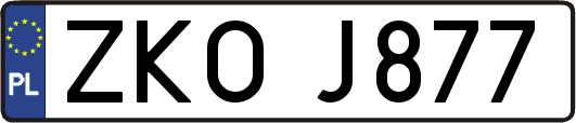 ZKOJ877