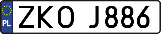 ZKOJ886