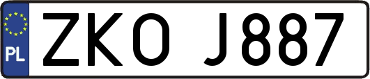 ZKOJ887