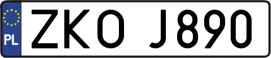 ZKOJ890