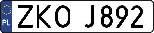 ZKOJ892