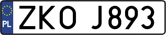 ZKOJ893