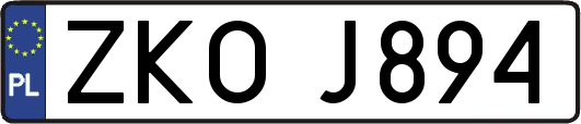 ZKOJ894