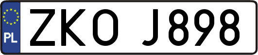 ZKOJ898