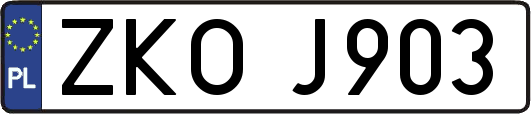 ZKOJ903