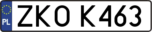 ZKOK463