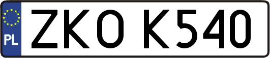 ZKOK540