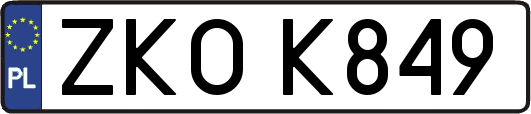 ZKOK849