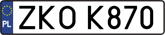 ZKOK870