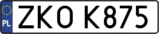 ZKOK875