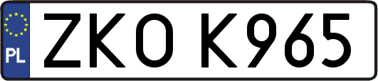 ZKOK965