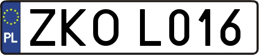 ZKOL016