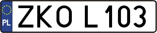 ZKOL103