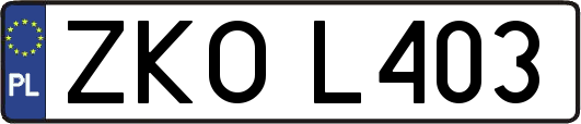 ZKOL403