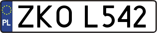 ZKOL542