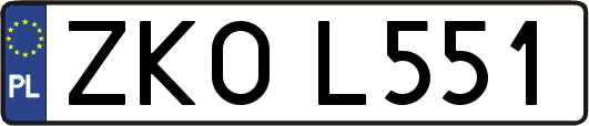 ZKOL551