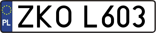 ZKOL603