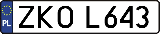 ZKOL643