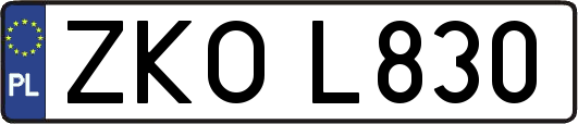 ZKOL830