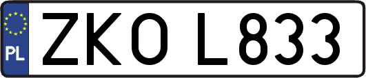 ZKOL833