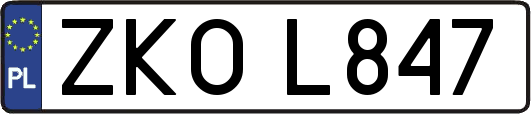 ZKOL847