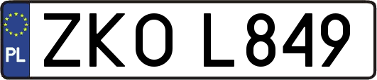ZKOL849