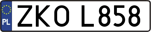 ZKOL858