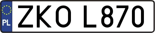 ZKOL870