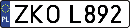 ZKOL892
