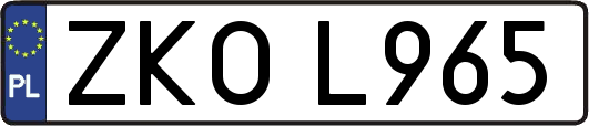 ZKOL965