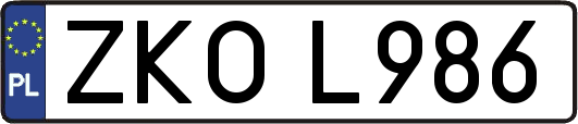 ZKOL986