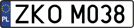 ZKOM038