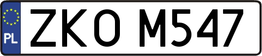 ZKOM547