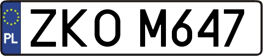 ZKOM647