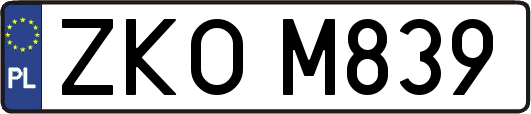 ZKOM839