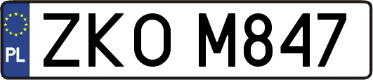 ZKOM847
