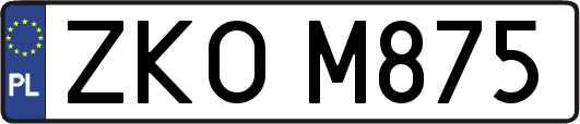 ZKOM875