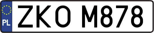 ZKOM878