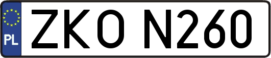 ZKON260