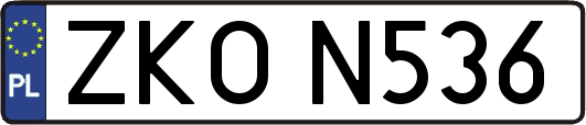 ZKON536
