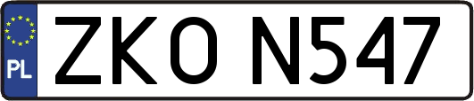 ZKON547