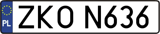 ZKON636