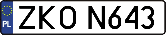 ZKON643