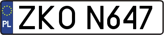 ZKON647