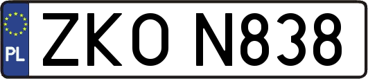 ZKON838
