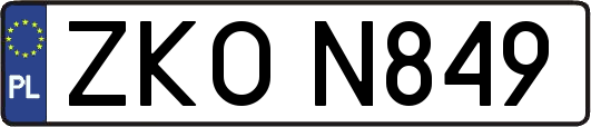 ZKON849