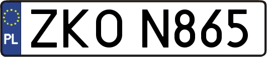 ZKON865