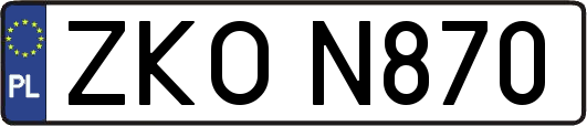 ZKON870