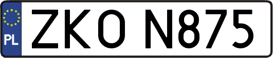 ZKON875