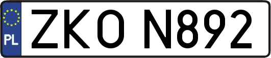 ZKON892
